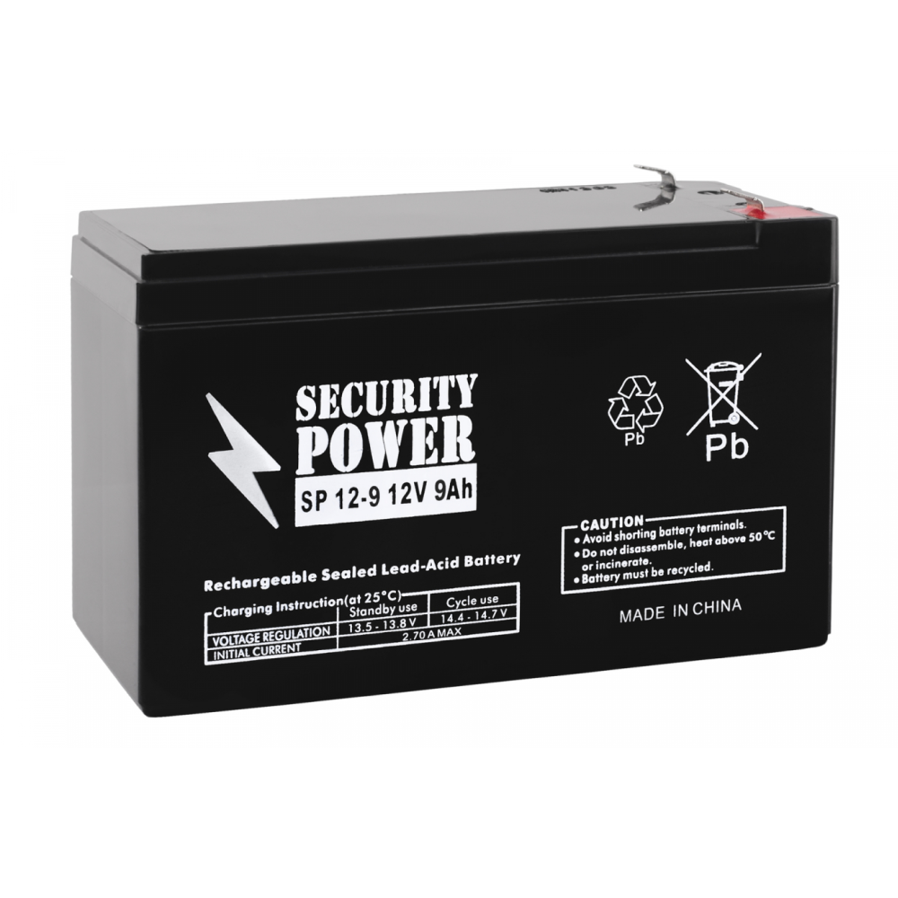 Аккумуляторная батарея Security Power SP 12-9 F1