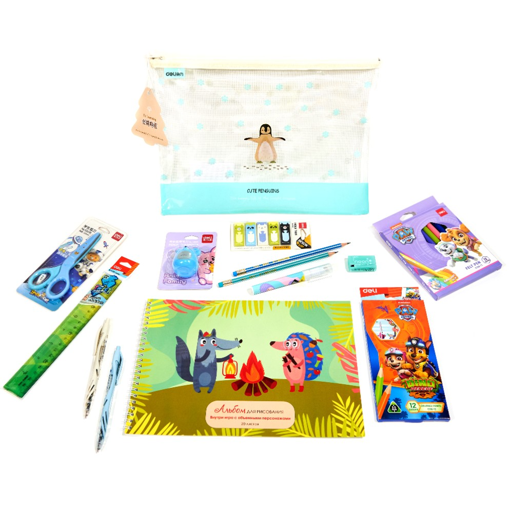 Набор первоклассника «Офистон Маркет», для мальчиков, 13 предметов - 2