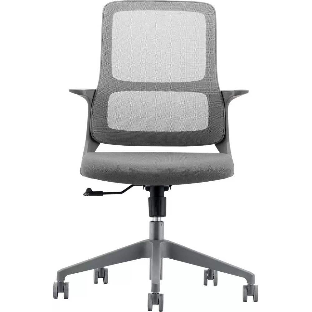 Кресло для персонала EVERPROF Elf, сетка, серый