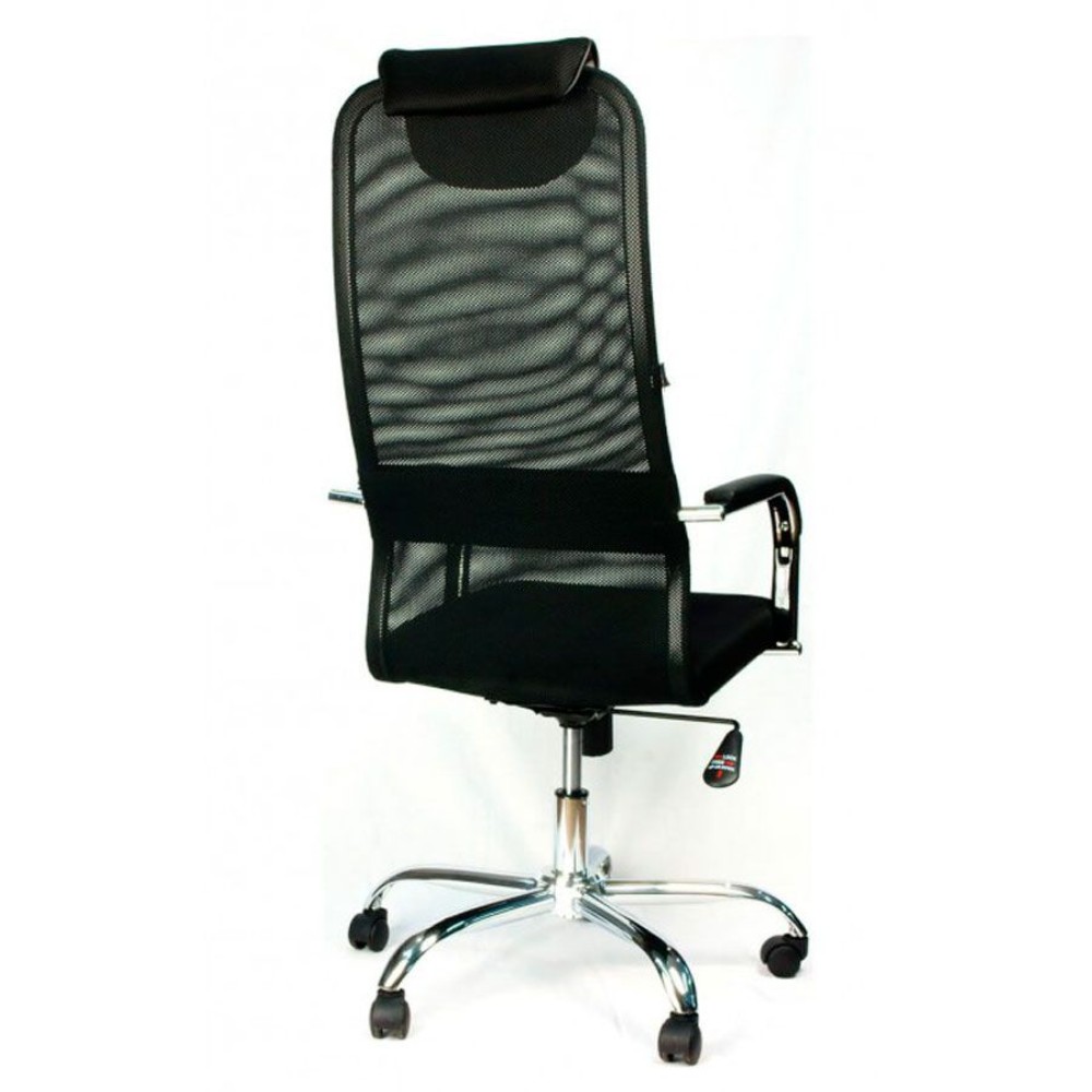 Кресло для руководителя "EVERPROF EP-708", ткань, металл, черный - 4