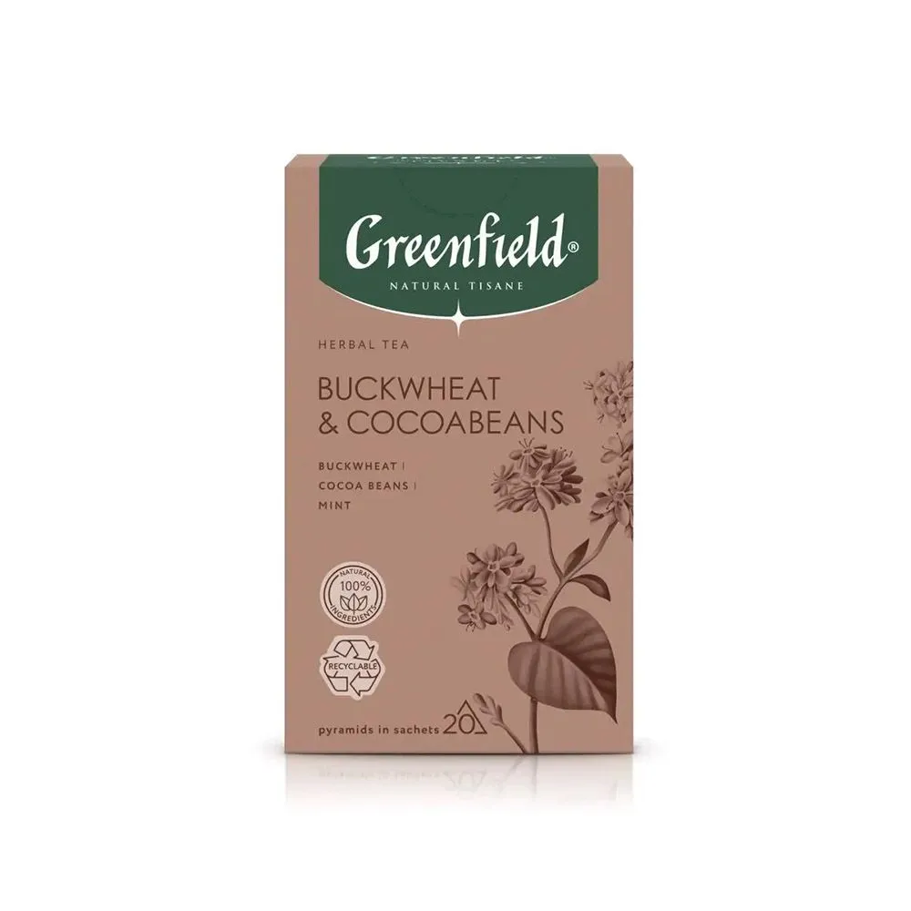 Чайный напиток "Greenfield Tisane Buckwheat&Cocoabeans"