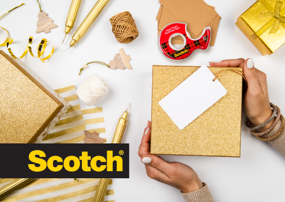 Безупречная упаковка с клейкими лентами Scotch®