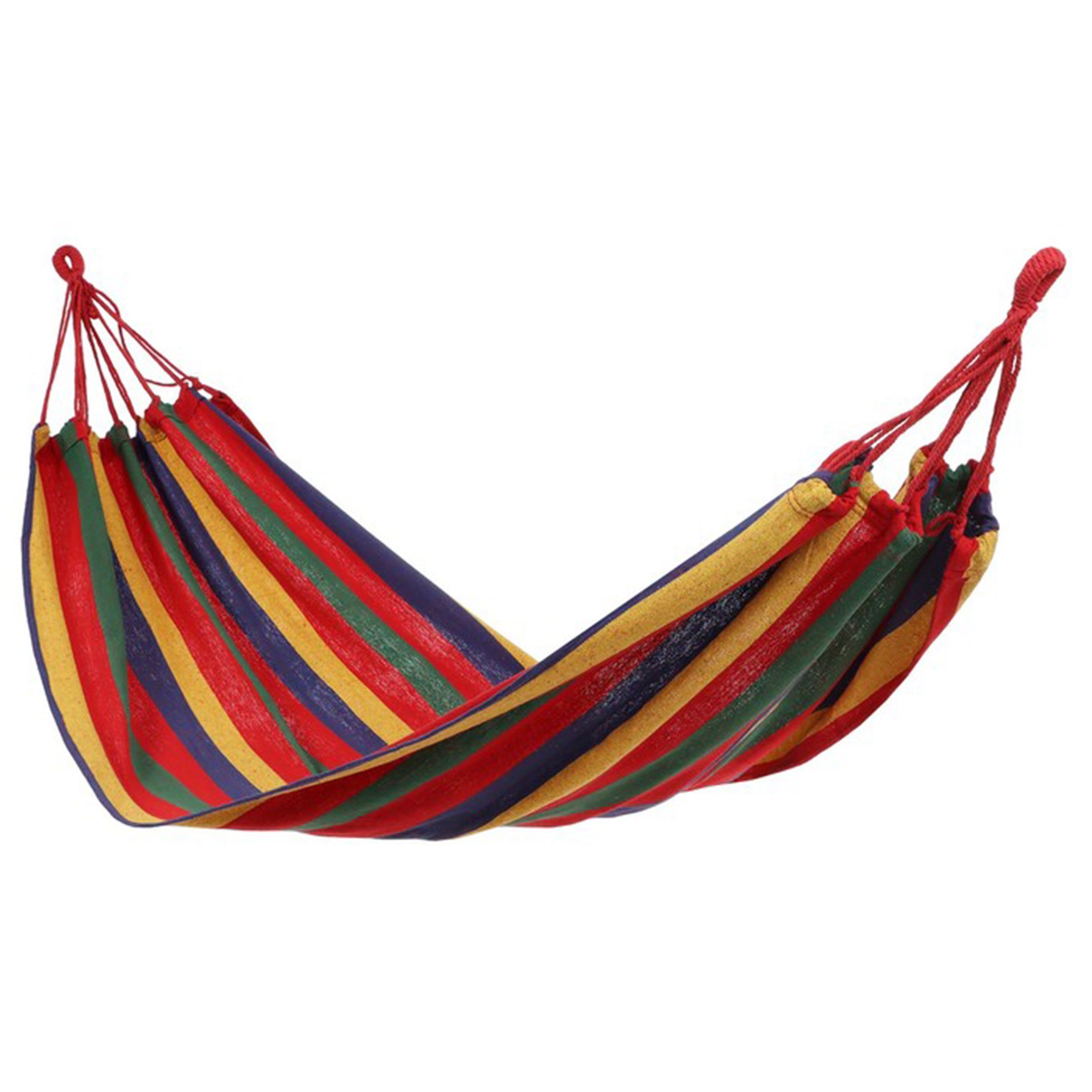 Гамак COLE 240х160см, полиэстер, красный, жёлтый, синий, зелёный