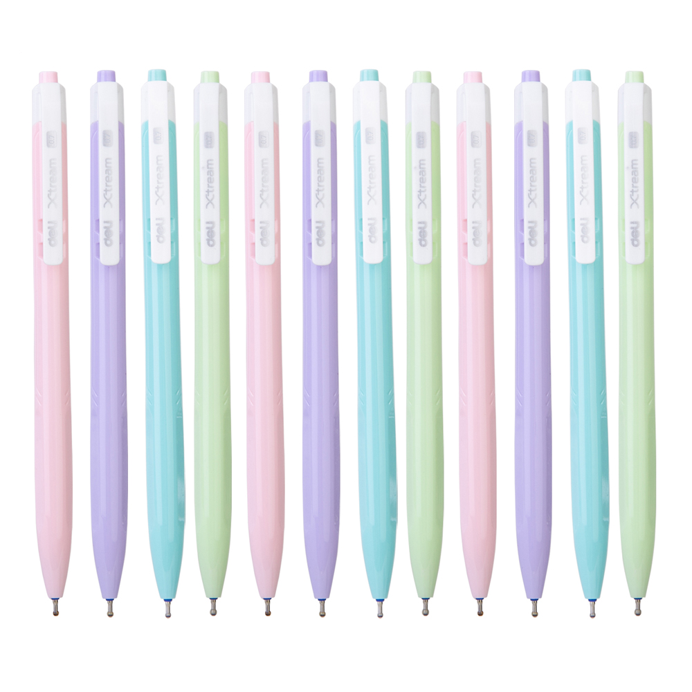 Ручка шариковая автоматическая "Xtream", 0.7 мм, ассорти, стерж. синий