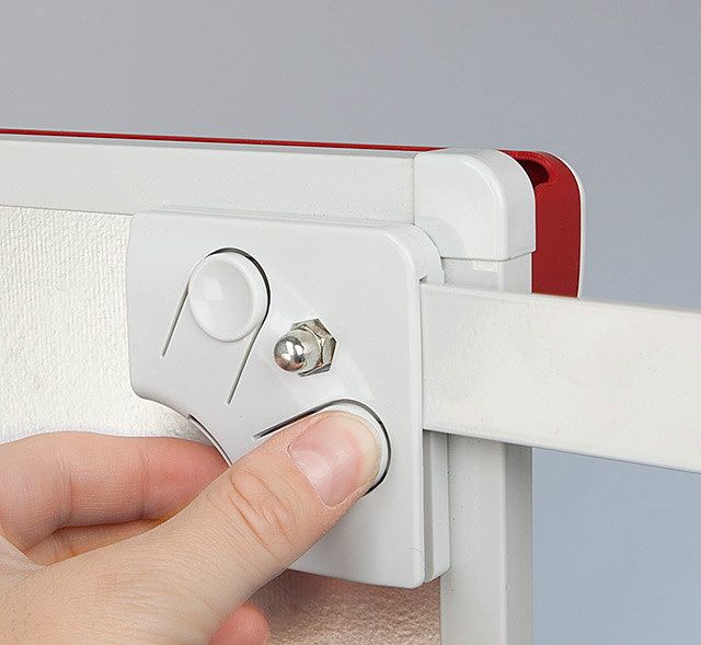 Флипчарт 2x3 "Mobilchart Pro Red" (TF18), 100x70 см