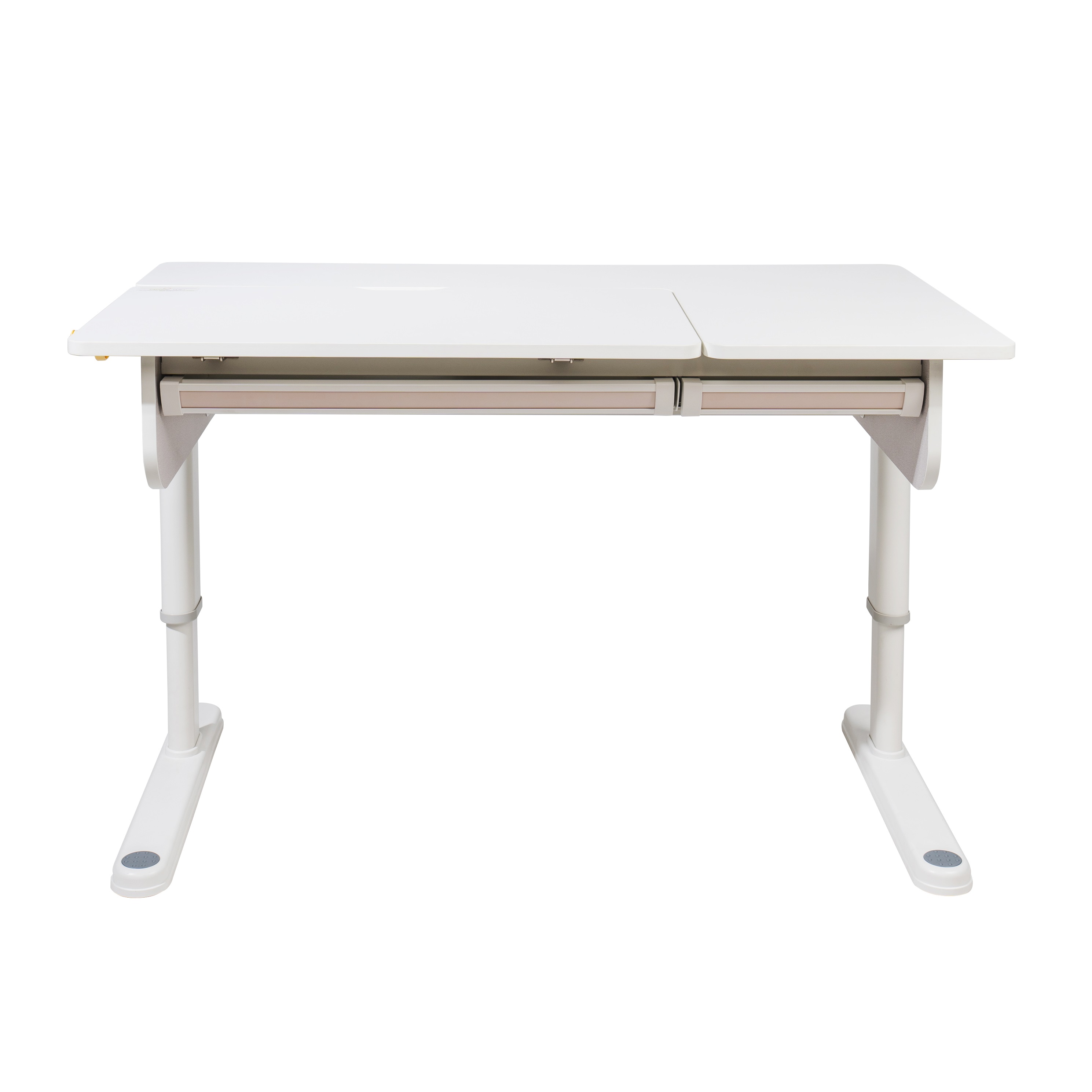 Комплект Ergosmart ученический Caravel: стол регулируемый Caravel, полка с подставкой для книг Wooden space