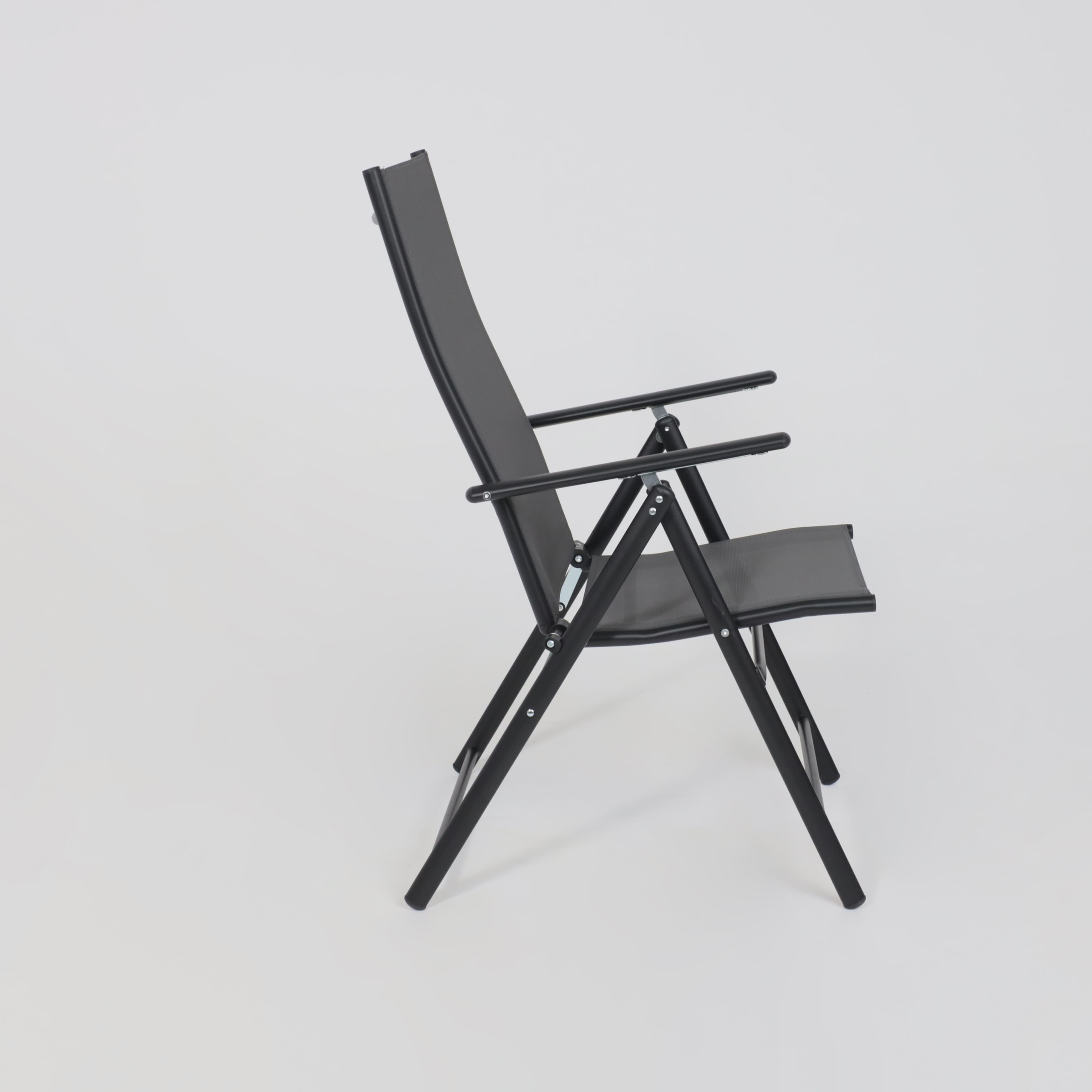 Кресло садовое AksHome CATANIA, ткань, серый, черный - 13