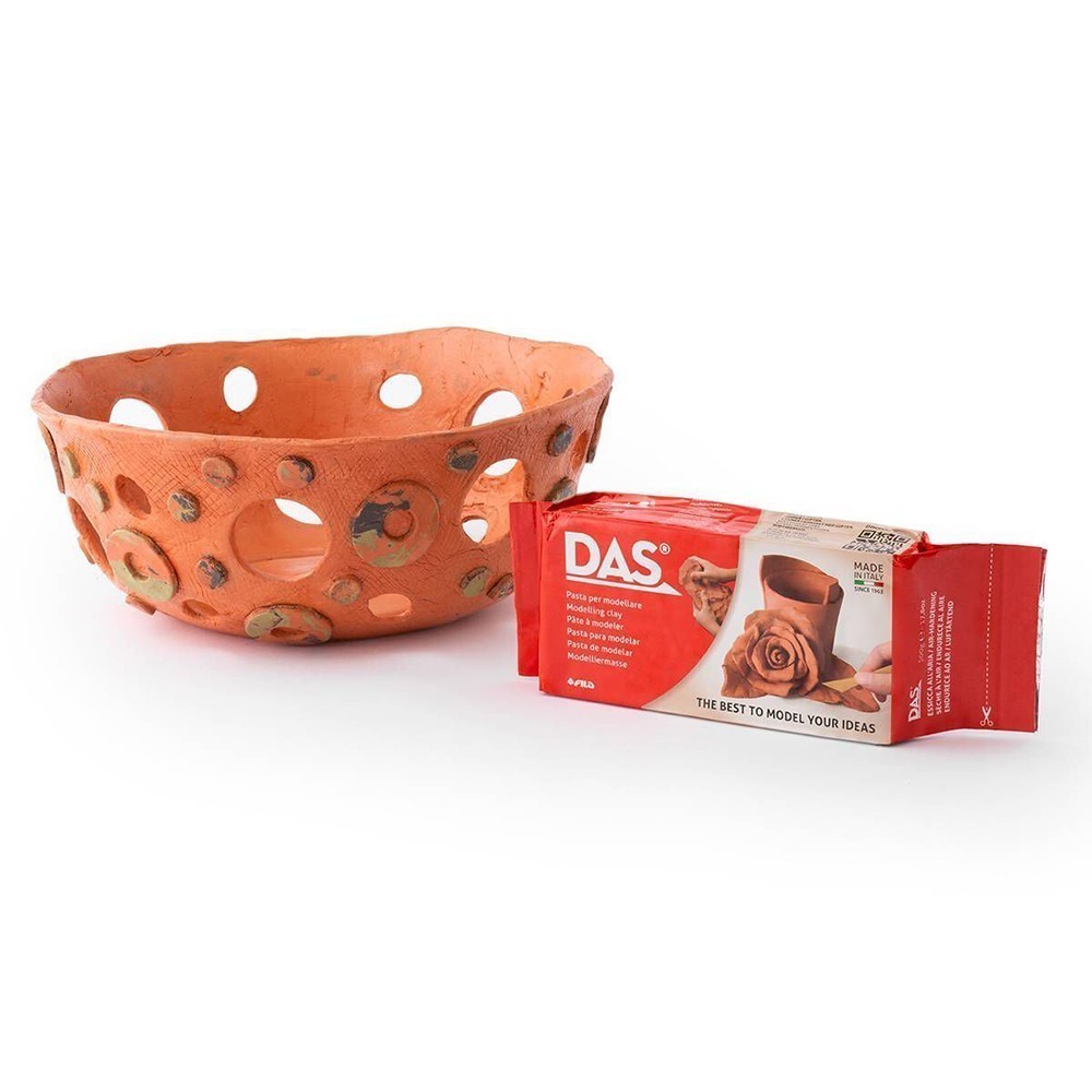 Паста для моделирования "DAS", 1000 г, терракотовый - 2