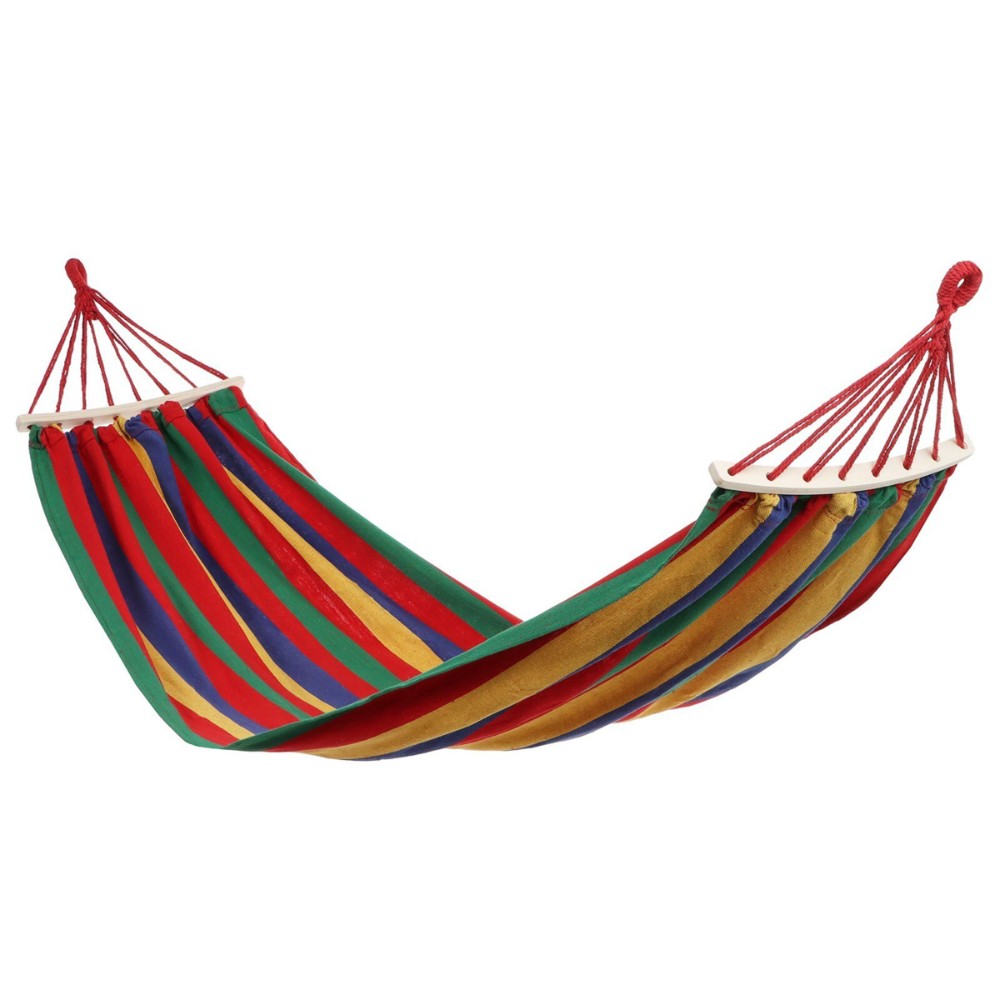 Гамак BLITZ 200х150см, полиэстер, красный, жёлтый, синий, зелёный