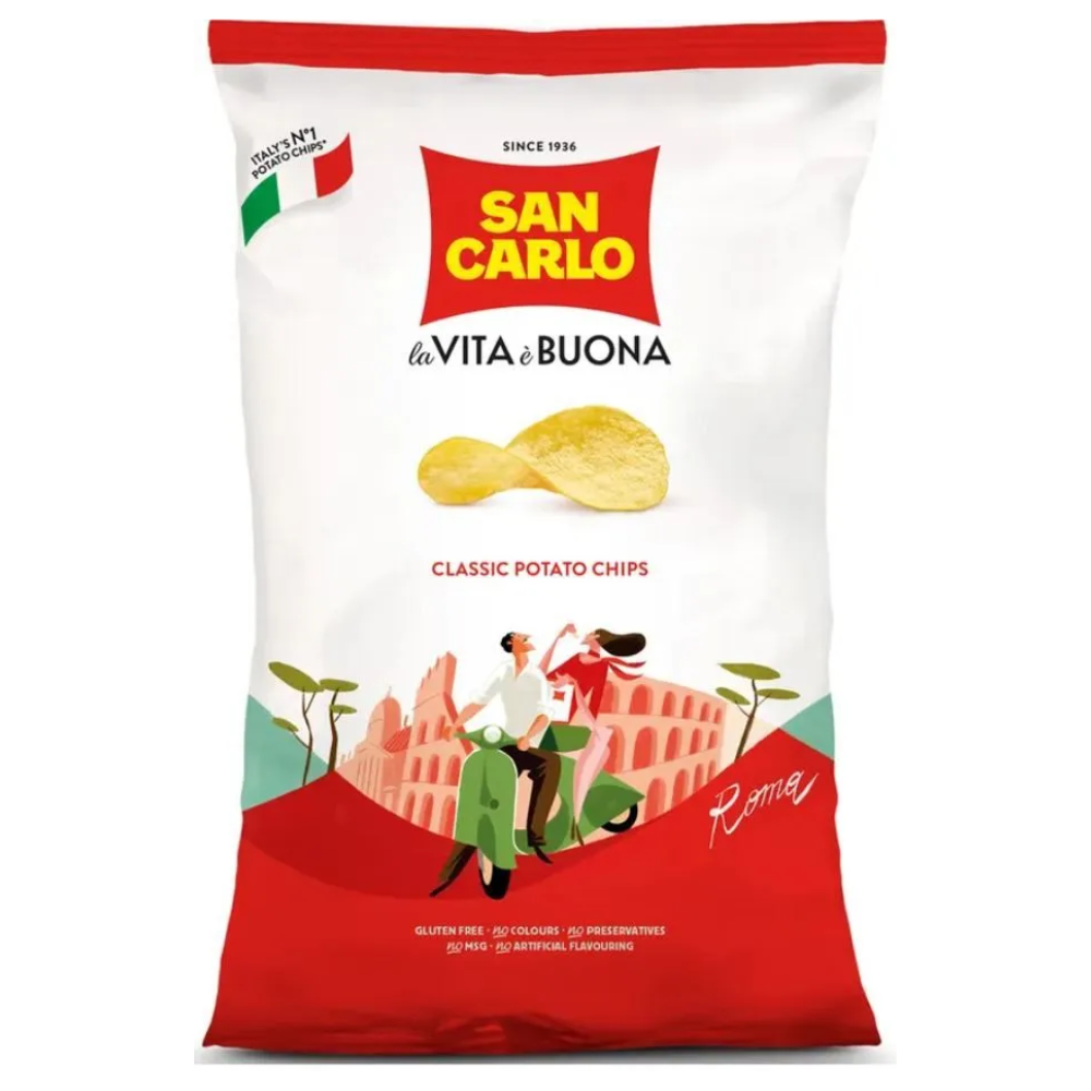 Чипсы картофельные "San Carlo" классические, 50 г