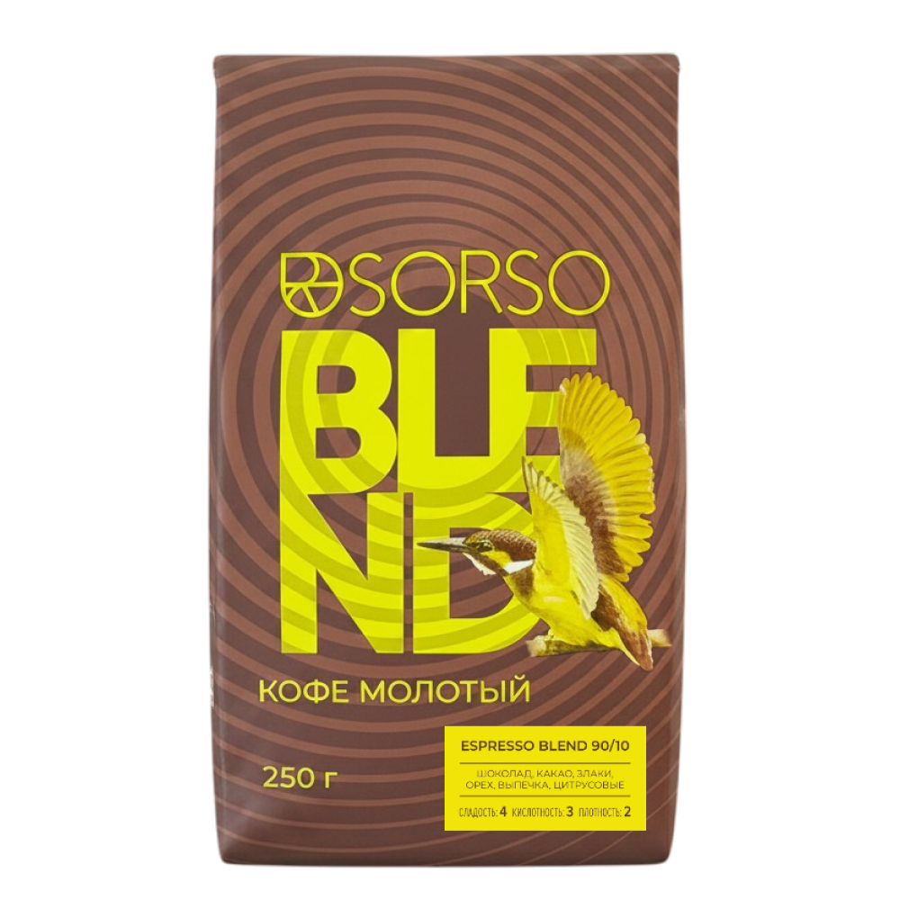 Кофе "Sorso" Espresso Blend 90/10