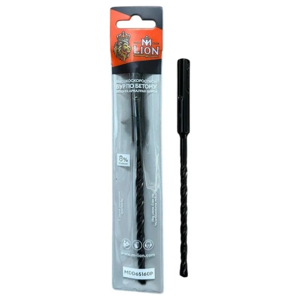 Бур по бетону M-Lion, MDD22260P, 22х260 мм