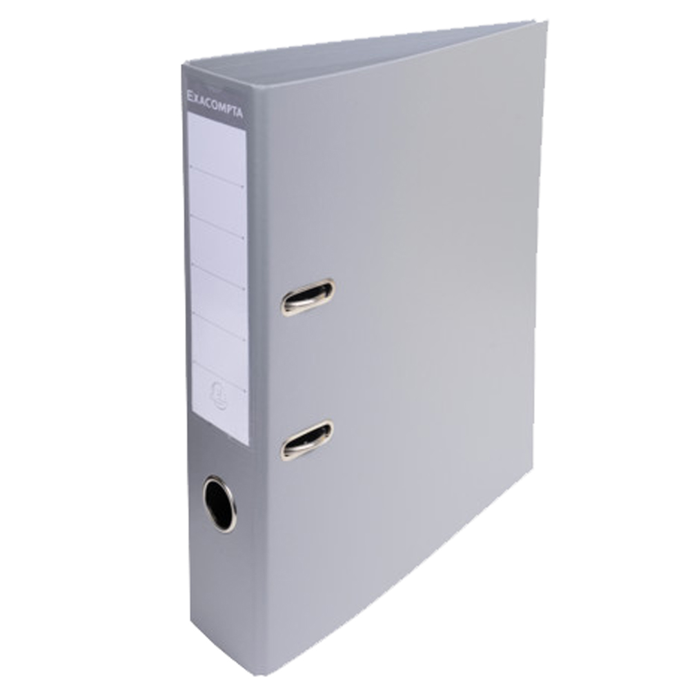 Папка-регистратор "Exacompta", A4, 70 мм, ПВХ, серый
