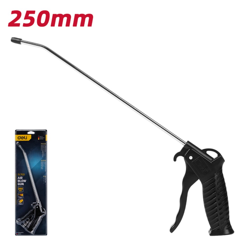 Пистолет для продувки Deli YS EDL7631, 250 мм., черный
