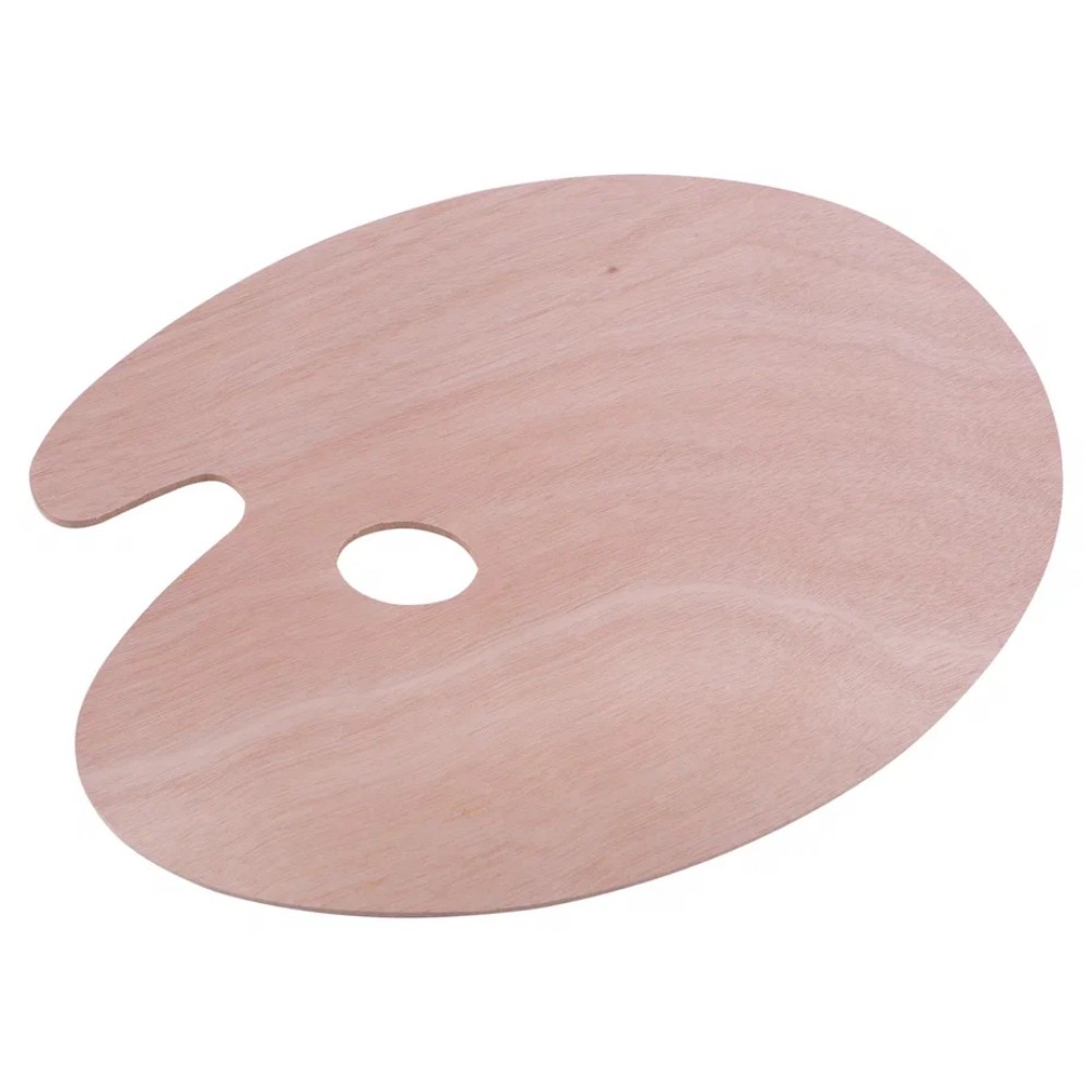 Палитра ДВП "Сонет", овальная, 30x40 см