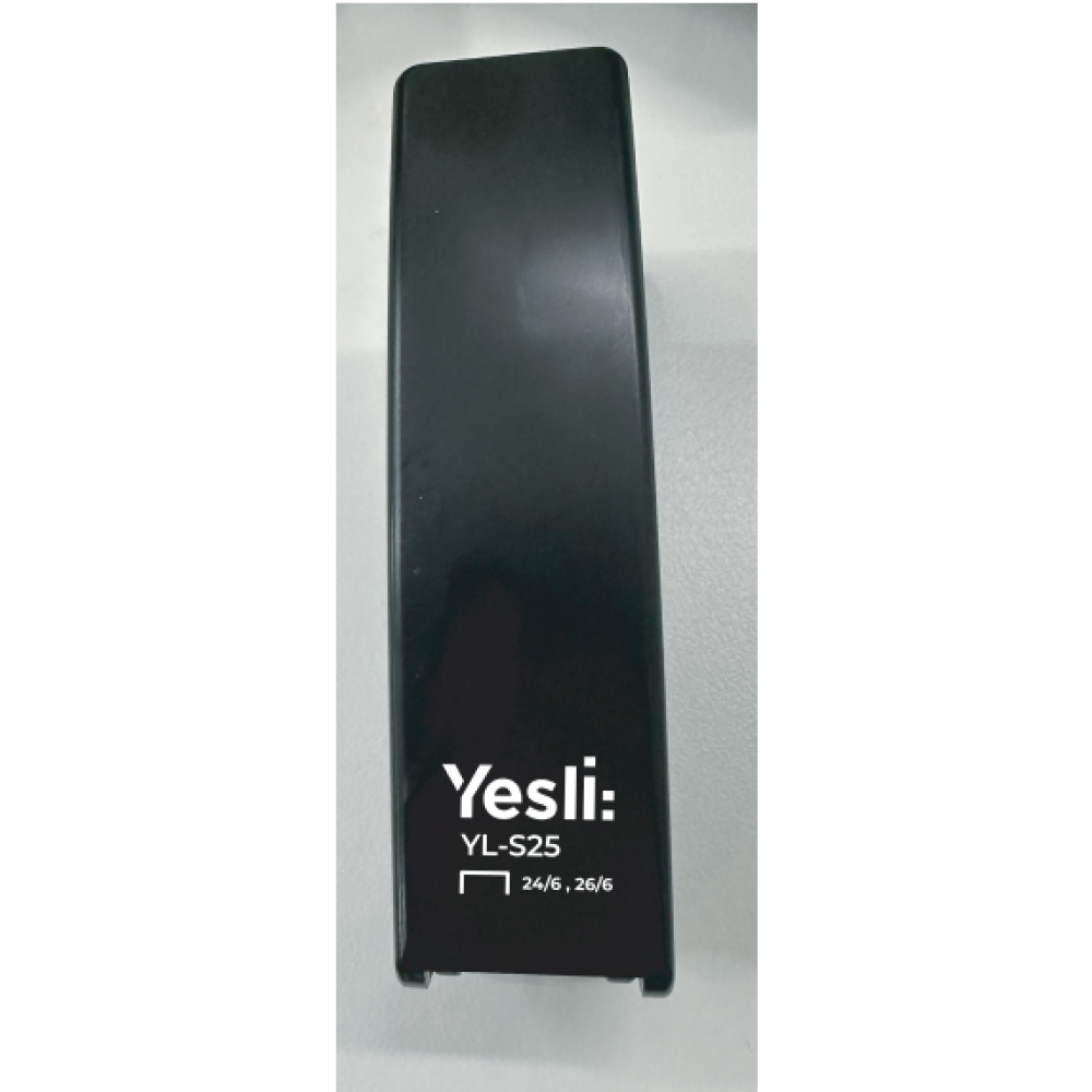 Скобосшиватель Yesli: "YL-S25", 25 листов, черный