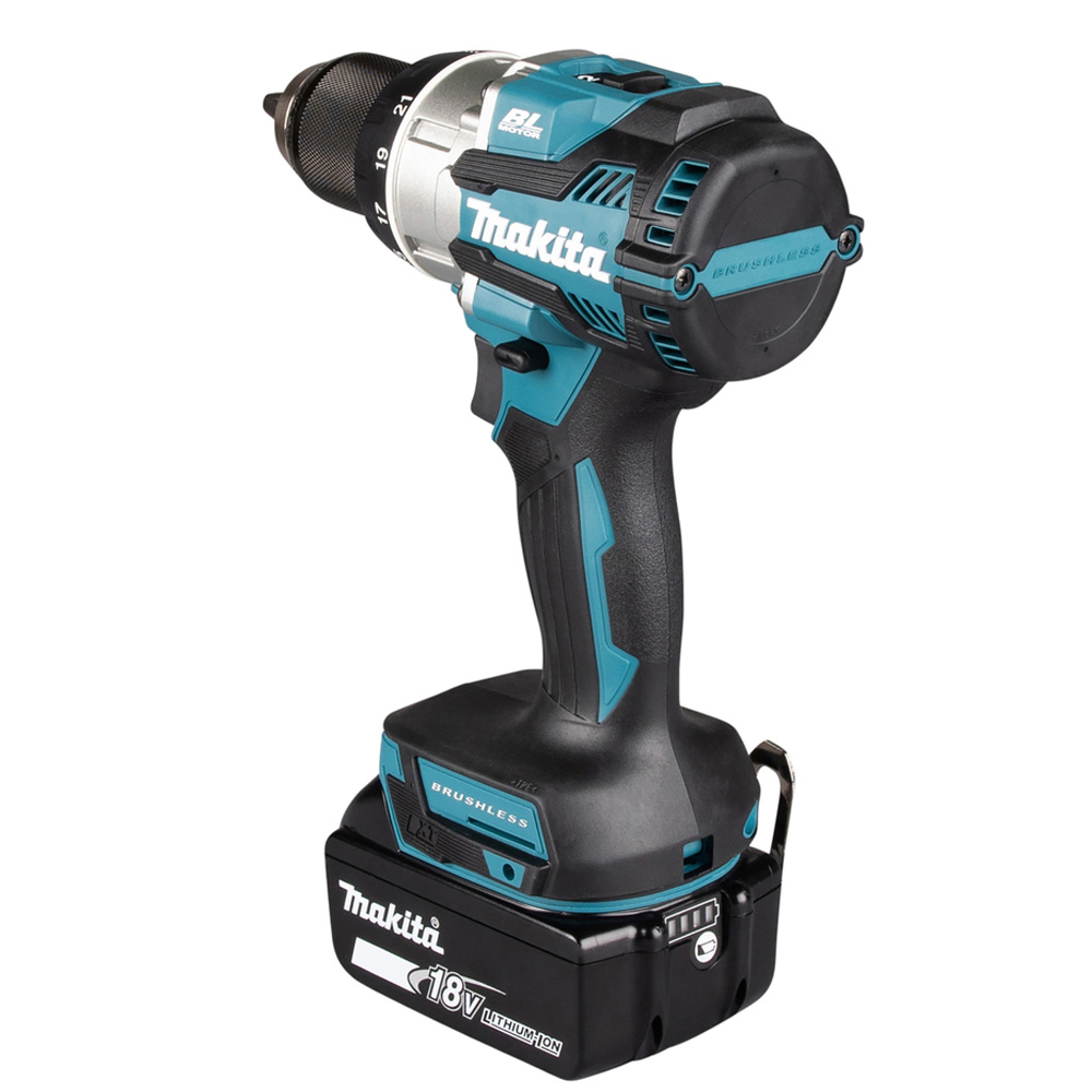 Дрель-шуруповерт аккумуляторная MAKITA DDF489RTJ, 18 В, 73 Нм, 5.0Ачx2, MakPac 2 - 5