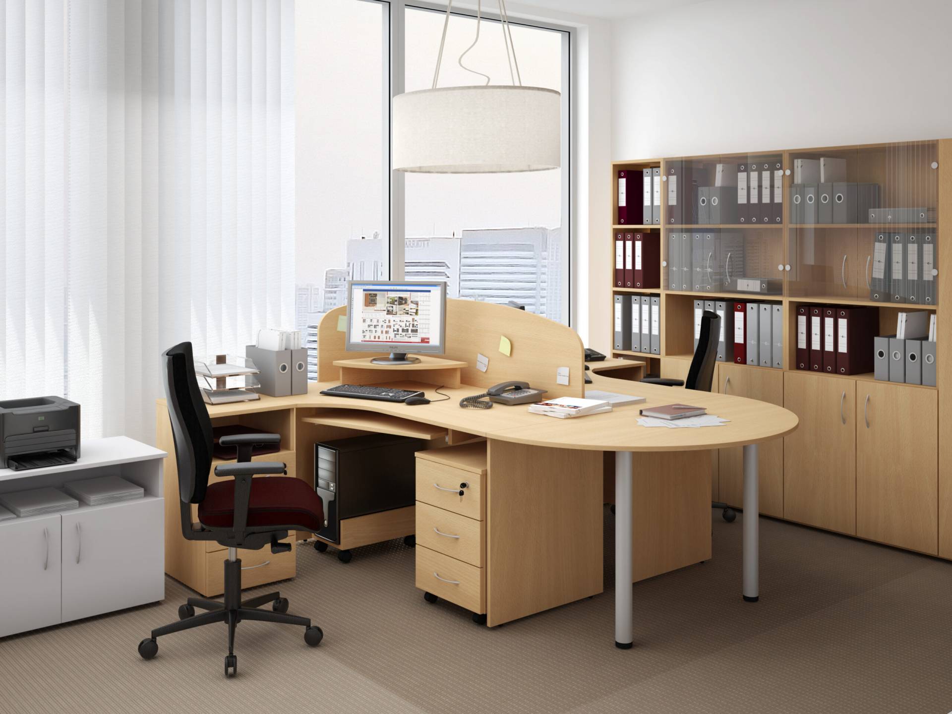 Коллекция Столица комплект дверей С-522, 736х792х18 мм, бук - 6