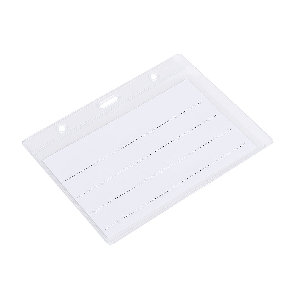 Бейдж-карман, 104x67 мм, прозрачный