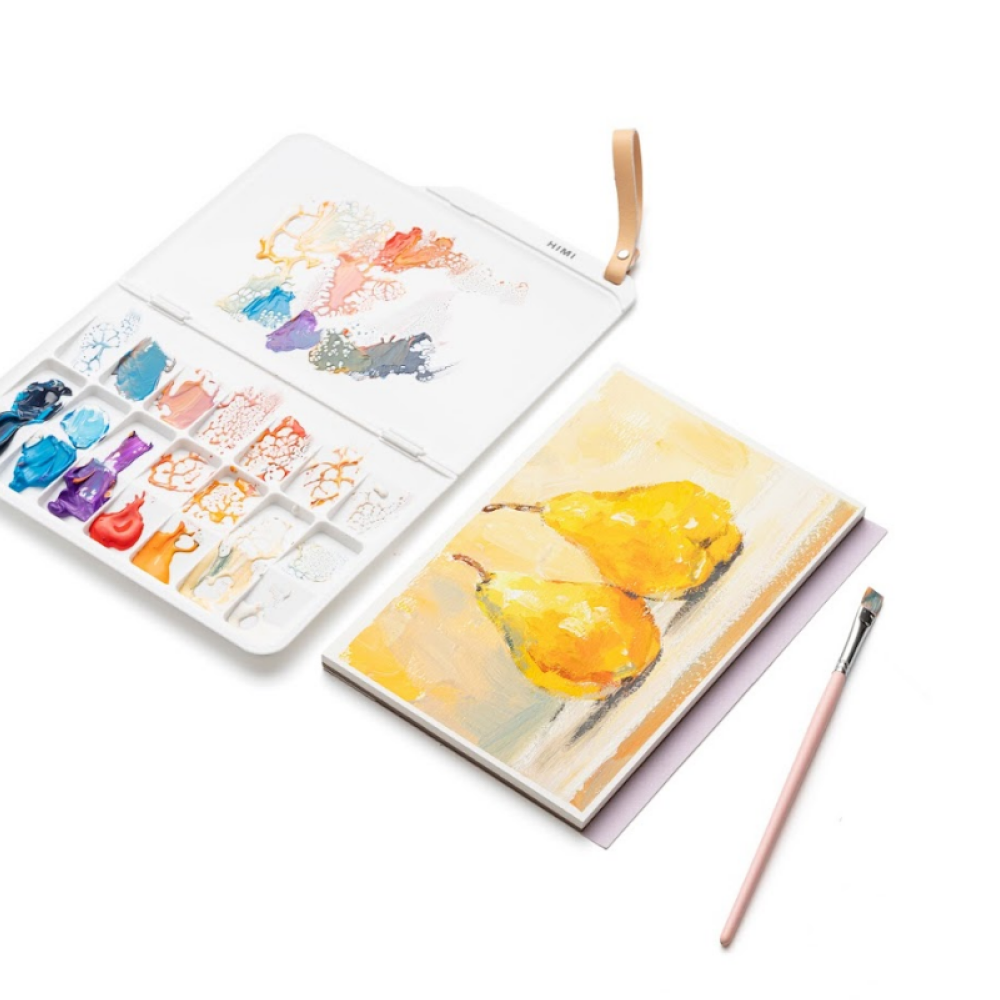 Палитра пластиковая "Himi Miya", прямоугольная, 7 ячеек - 8