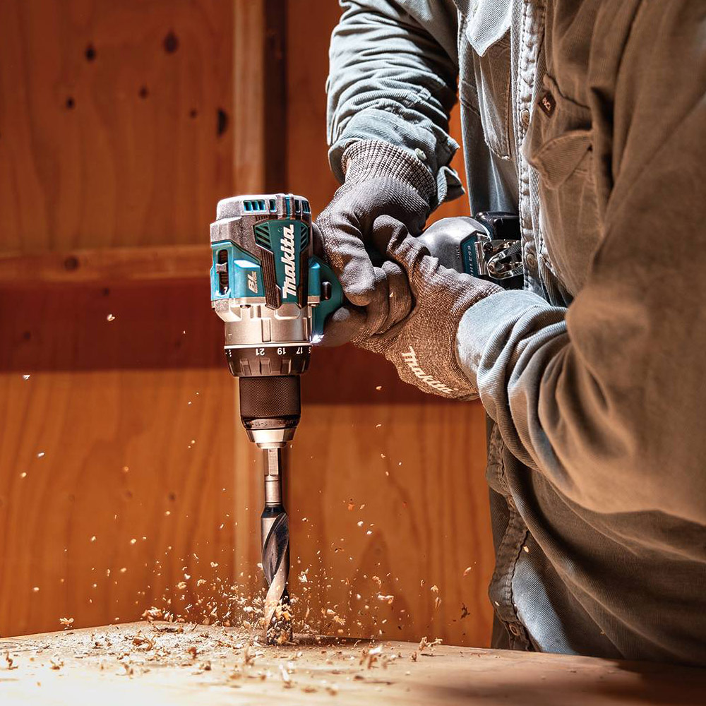 Дрель-шуруповерт аккумуляторная MAKITA DDF489RTJ, 18 В, 73 Нм, 5.0Ачx2, MakPac 2 - 11