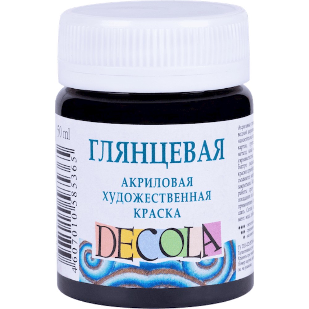 Краска акриловая глянцевая 