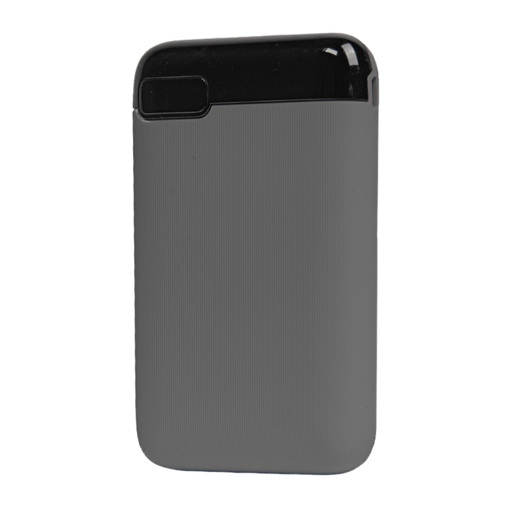 Внешний аккумулятор Power Bank "Num 5", 5000 mAh, серый