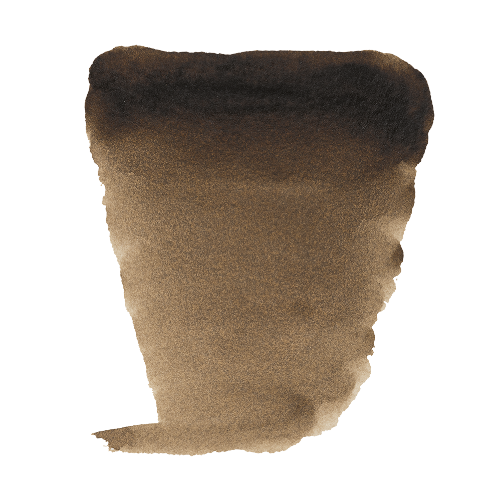 Краски акварельные "Rembrandt", 417 окись умбра прозрачная, кювета - 2