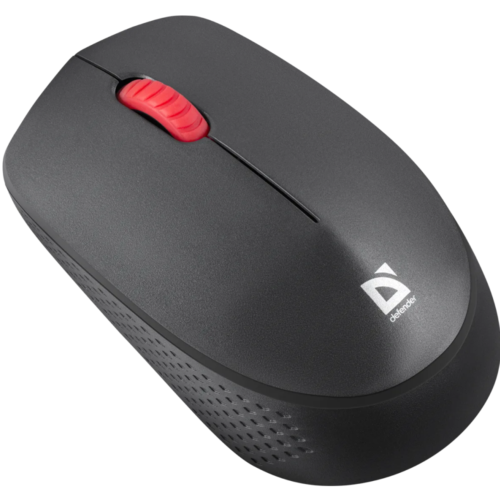 Мышь DEFENDER "Tiana MB-055", беспроводная, 1000 dpi, черный