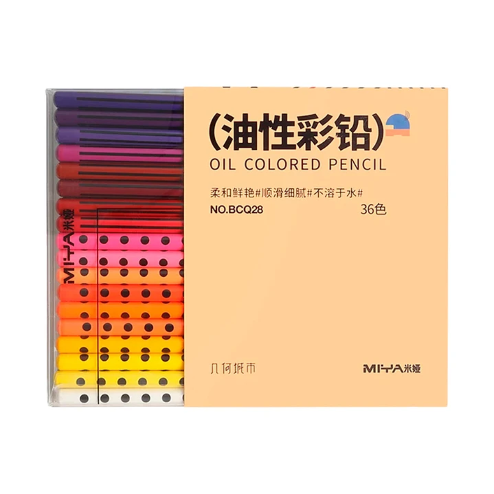 Цветные карандаши "Himi. Geometry city", 36 цветов