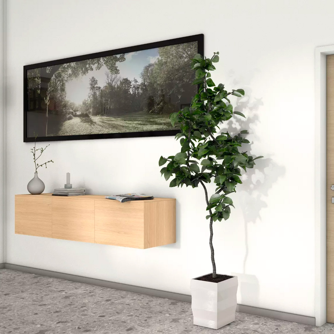 Столешница Egger, 1395x800x18, ЛДСП, H3157 st12, дуб винченца