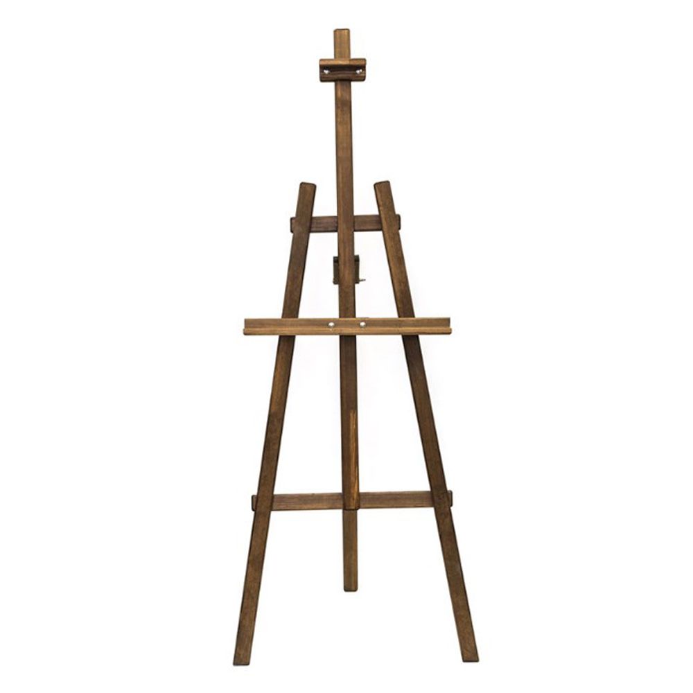 Мольберт лира "Малевичъ. Симпл", сосна, коричневый