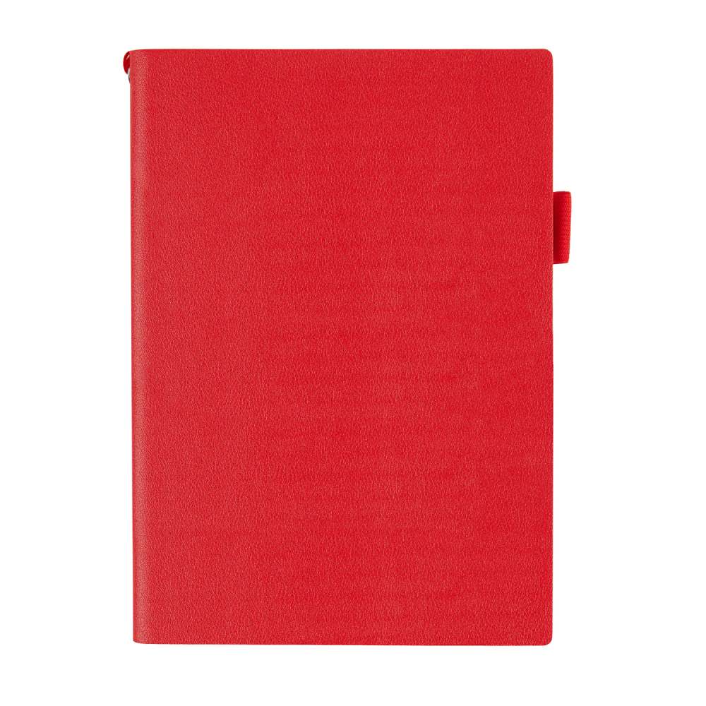 Ежедневник недатированный "Grand", А5, 256 страниц, красный