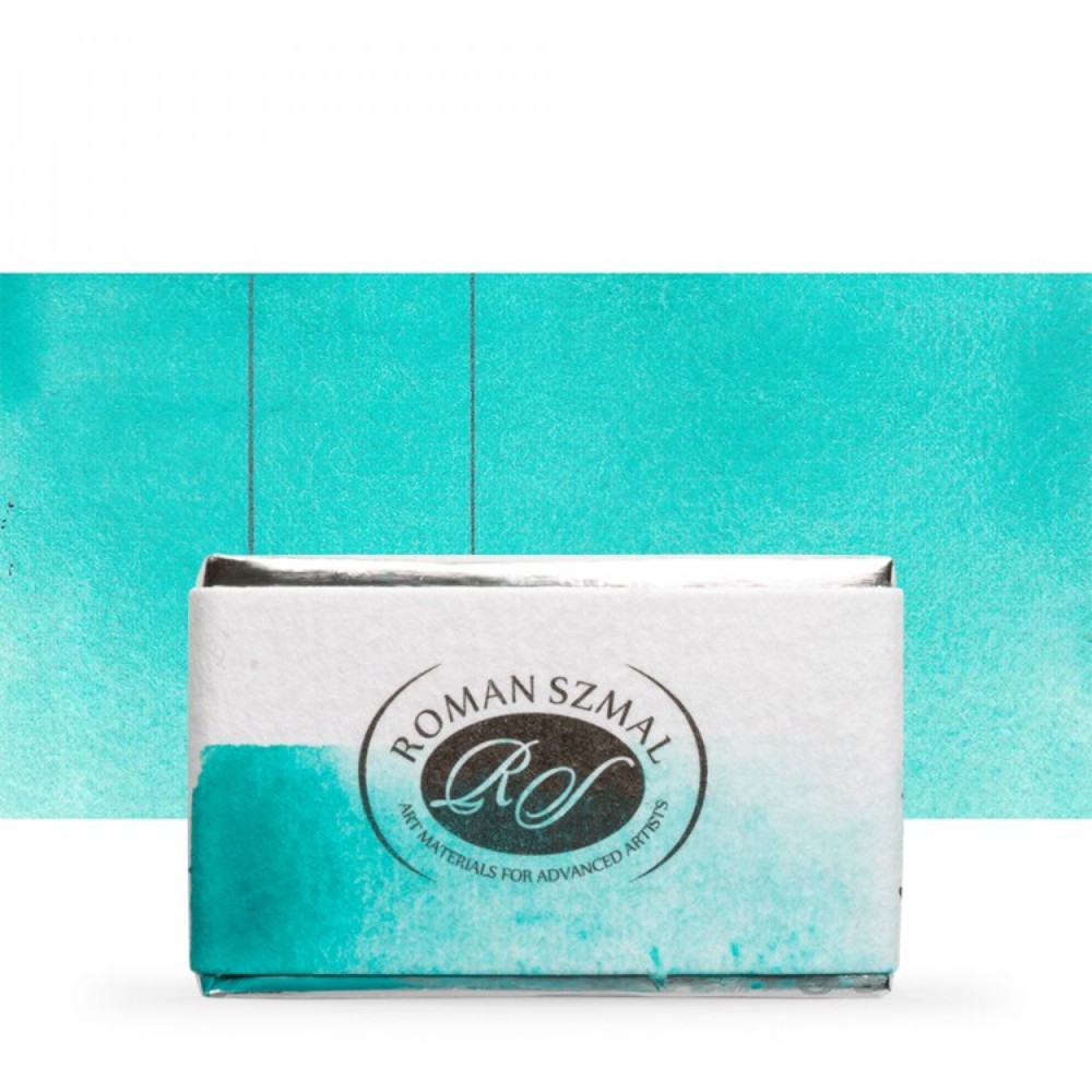 Краски акварельные "Aquarius", 408 кобальт бирюзовый светлый, кювета