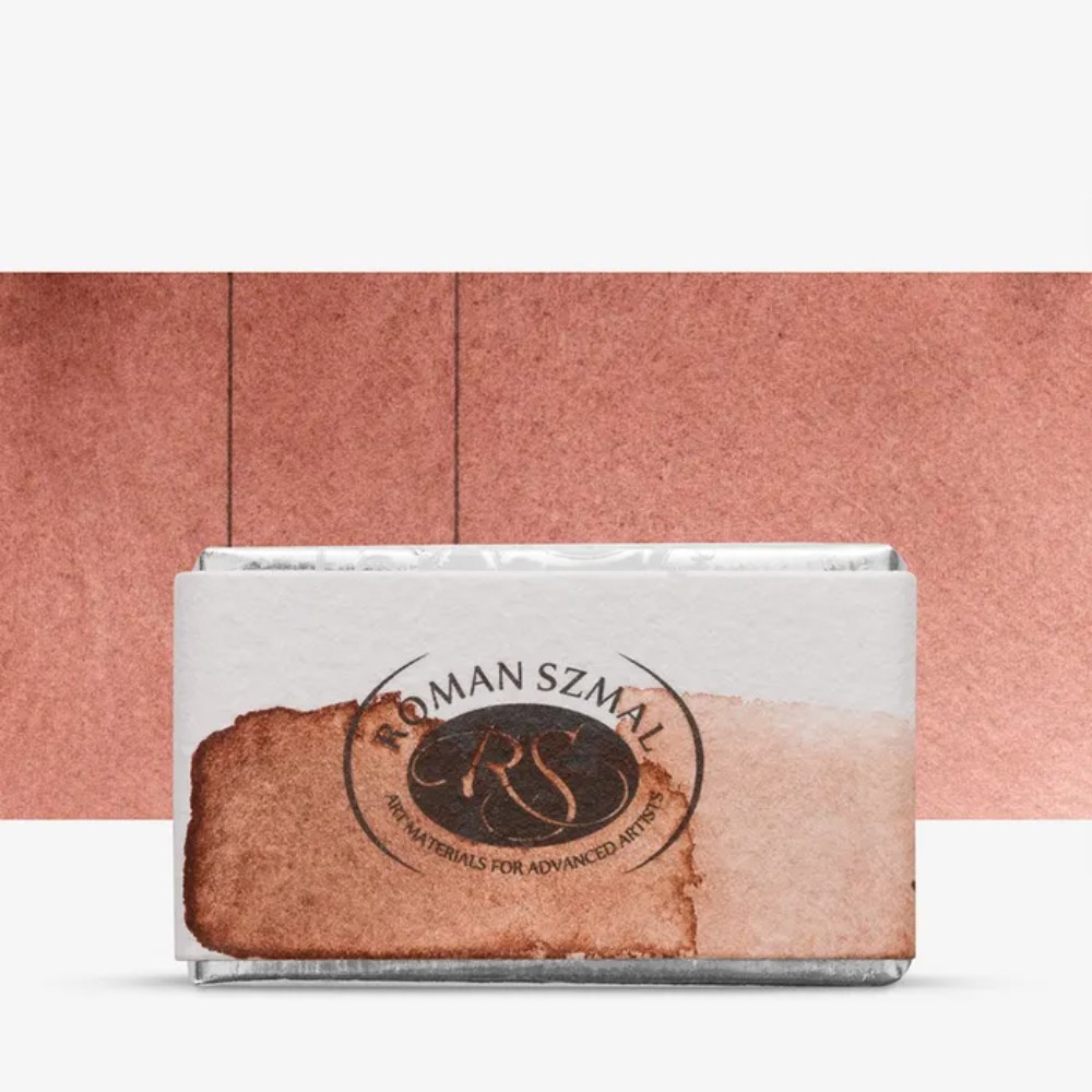 Краски акварельные "Aquarius", 139 сиена жжёная коричневатая, кювета