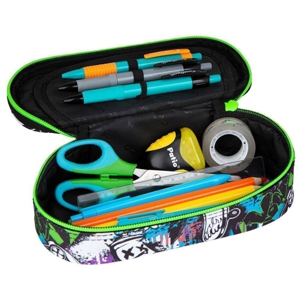 Пенал CoolPack "Peek a boo", 1 отделение, разноцветный