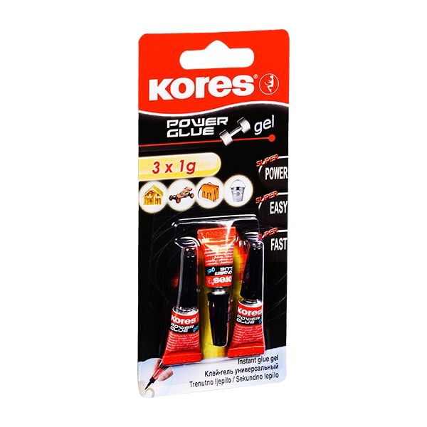Супер-клей Kores "Powerglue Gel"