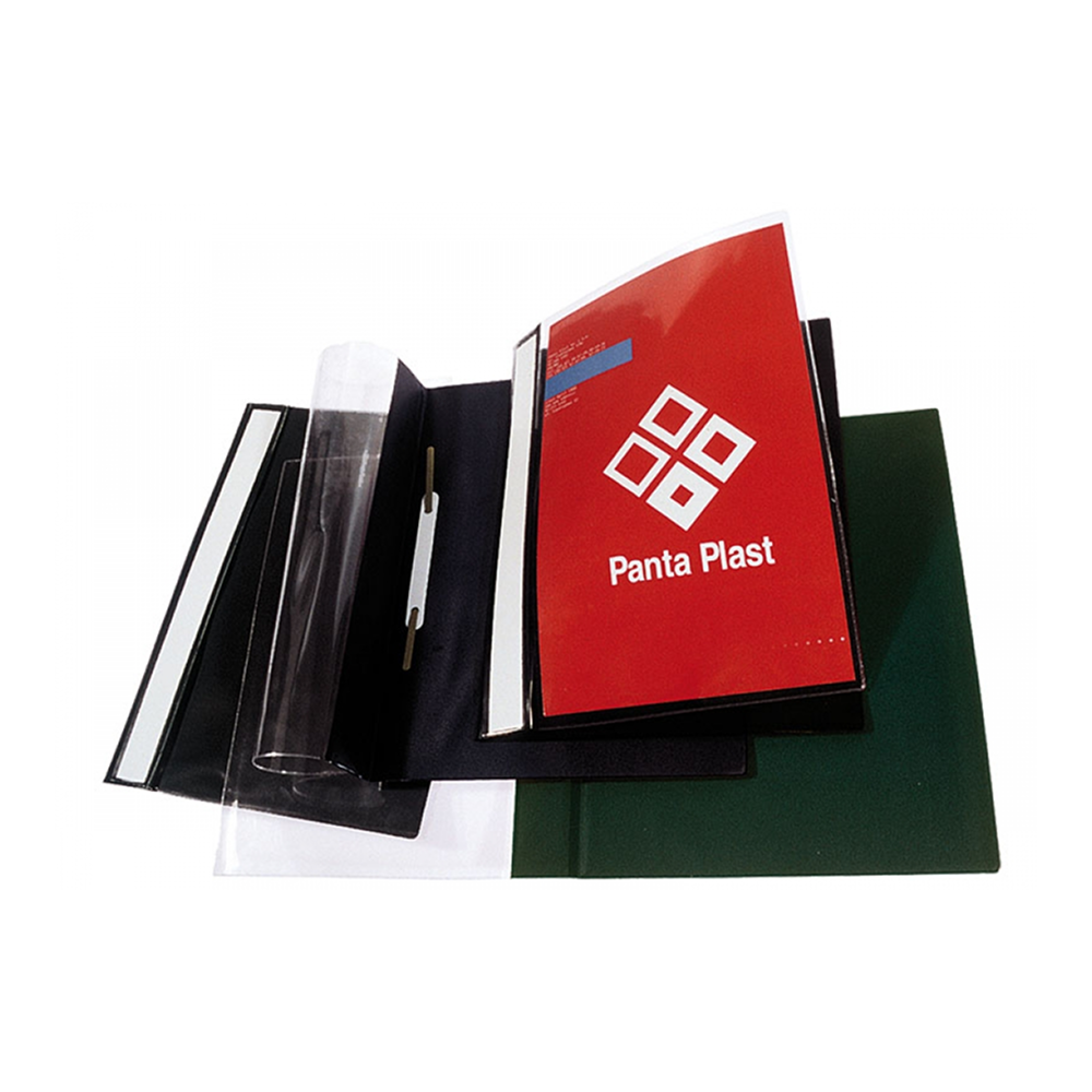 Папка-скоросшиватель "Panta Plast", А4, панорама, зеленый - 3