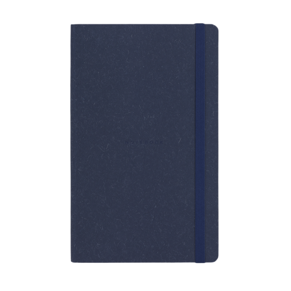 Блокнот "Wool & cotton", А5, 96 листов, линейка, синий