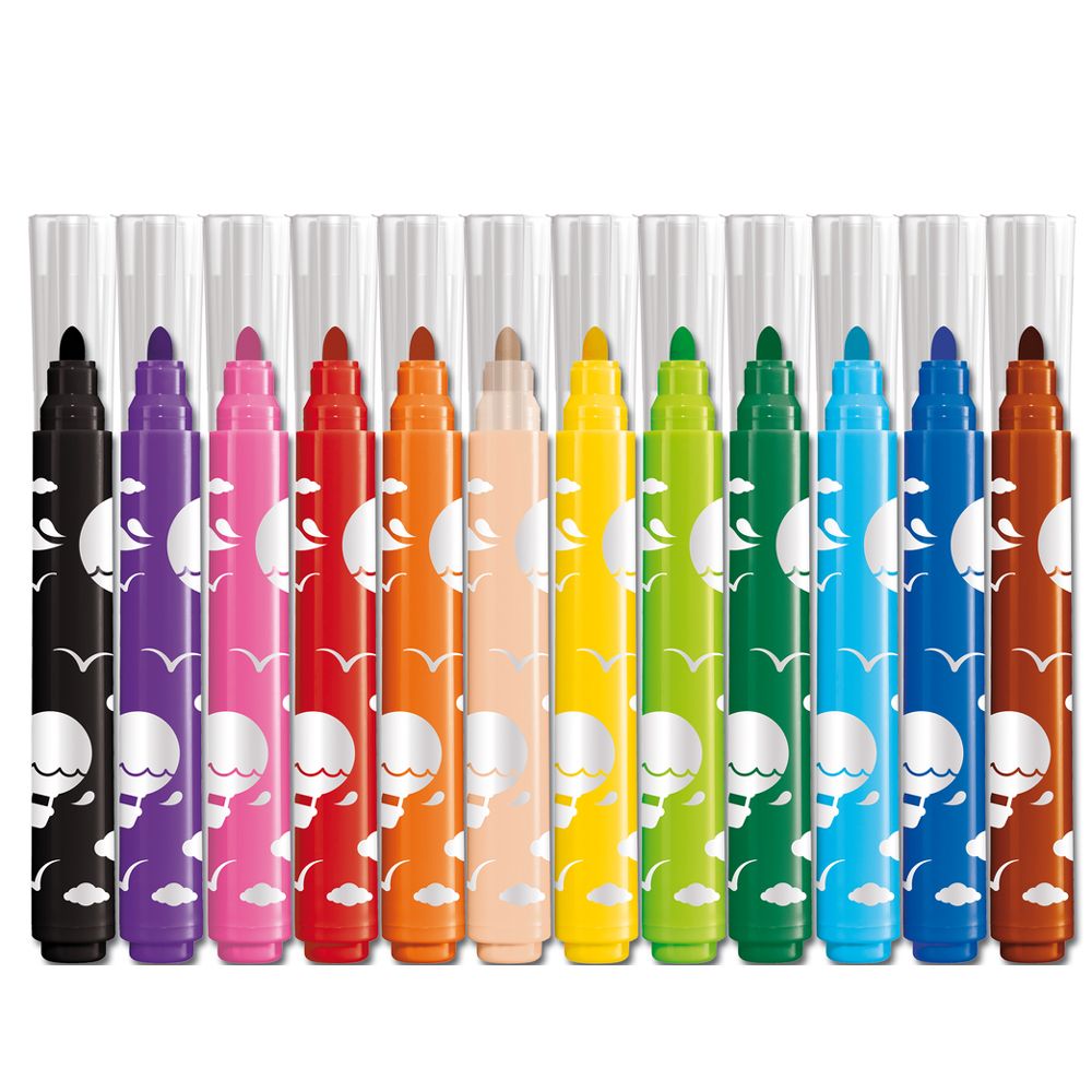Фломастеры Maped "Color Peps Jumbo", 12 шт