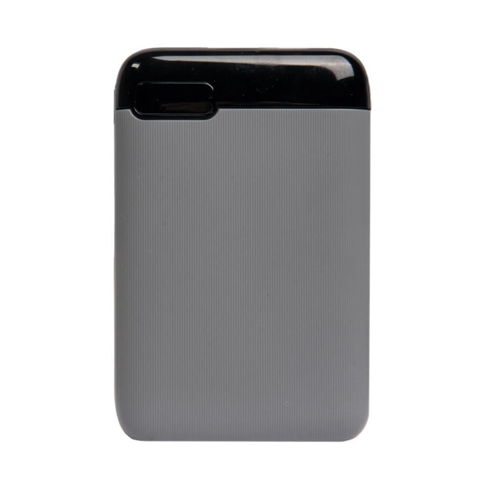 Внешний аккумулятор Power Bank "Num 5", 5000 mAh, серый
