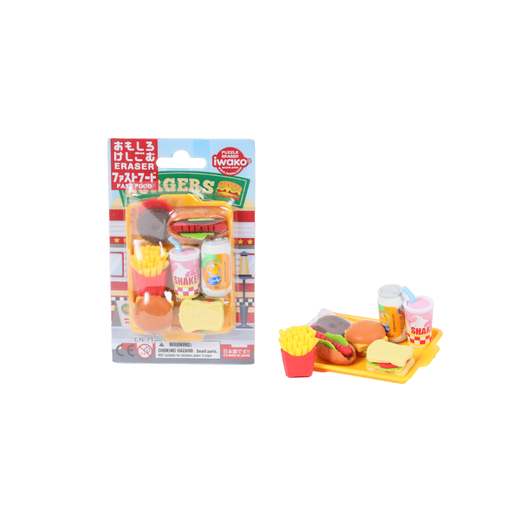 Ластик "IWAKO Fast Food"