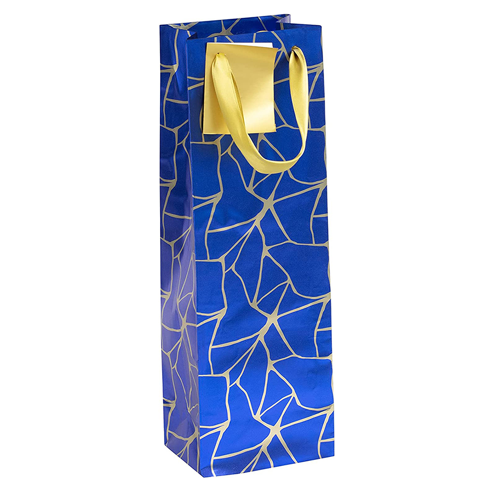 Пакет бумажный подарочный "Premium. Blue night"