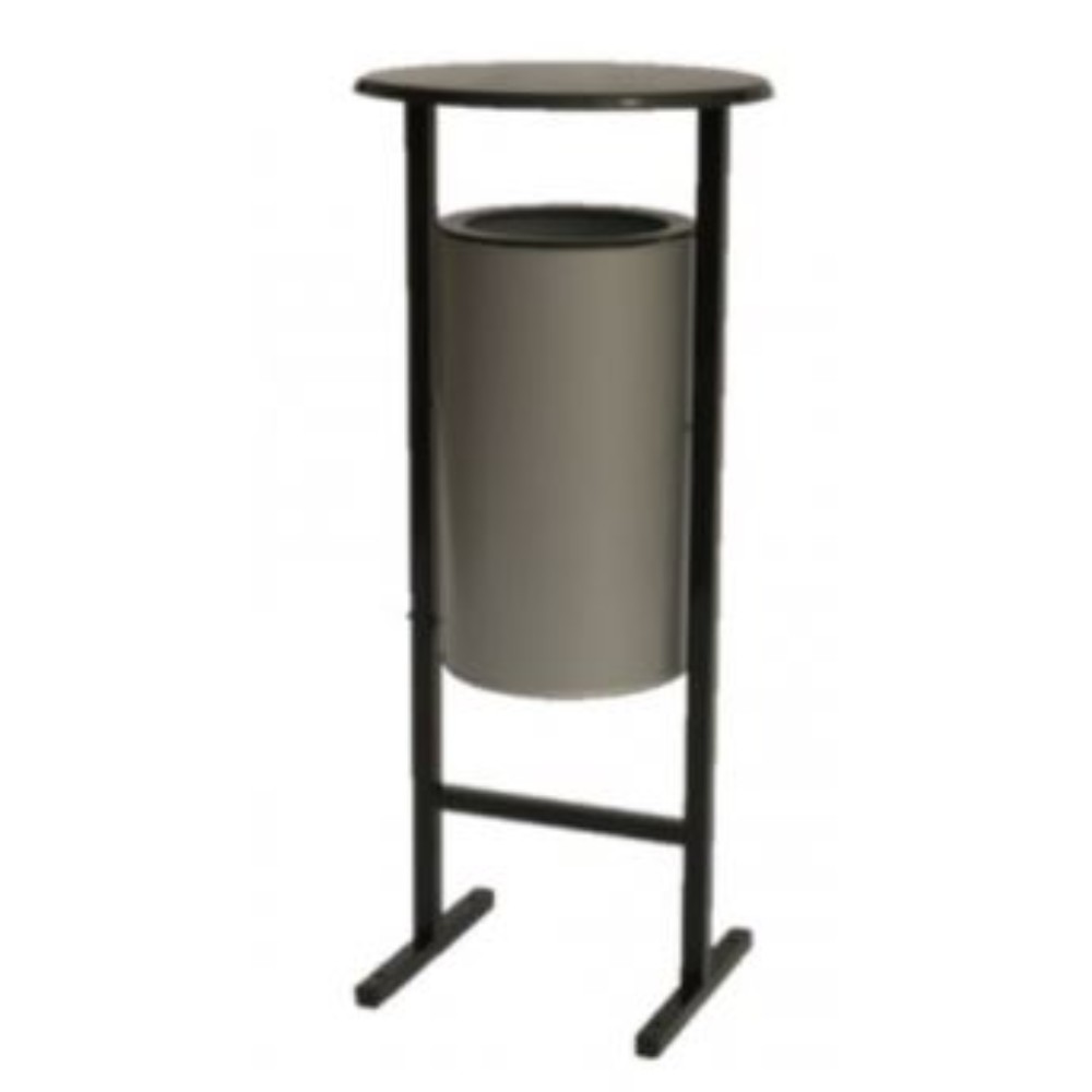 Урна уличная для сбора мусора "СЛ-300", 36 л, 1050 мм, серый