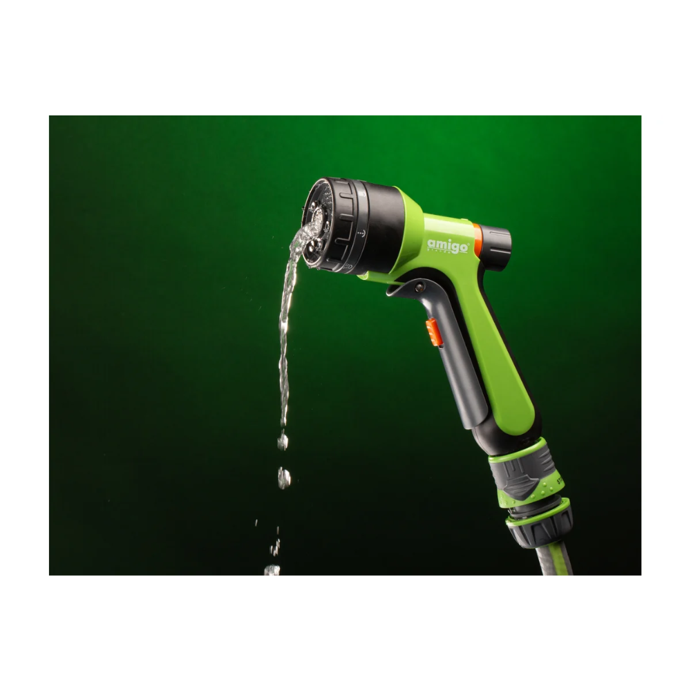 Пистолет-распылитель Amigo Grande 79256, 3/4", 7 функций - 14