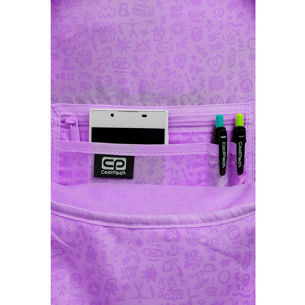Рюкзак школьный Coolpack "Rider", сиреневый - 4