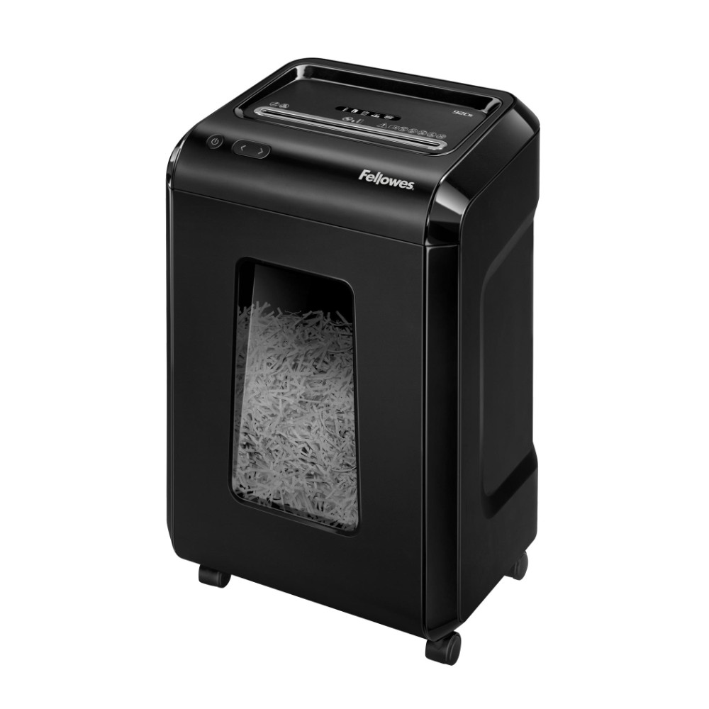 Уничтожитель Fellowes PowerShred 92Cs, DIN P-4, 4х38 мм, 18 листов., 25 литров., SafeSense - 3