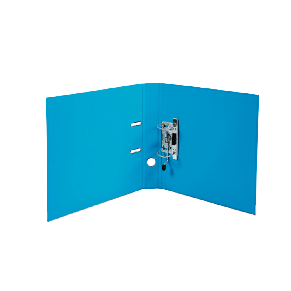 Папка-регистратор "Exacompta", A4+, 50 мм, ПВХ, голубой пастельный