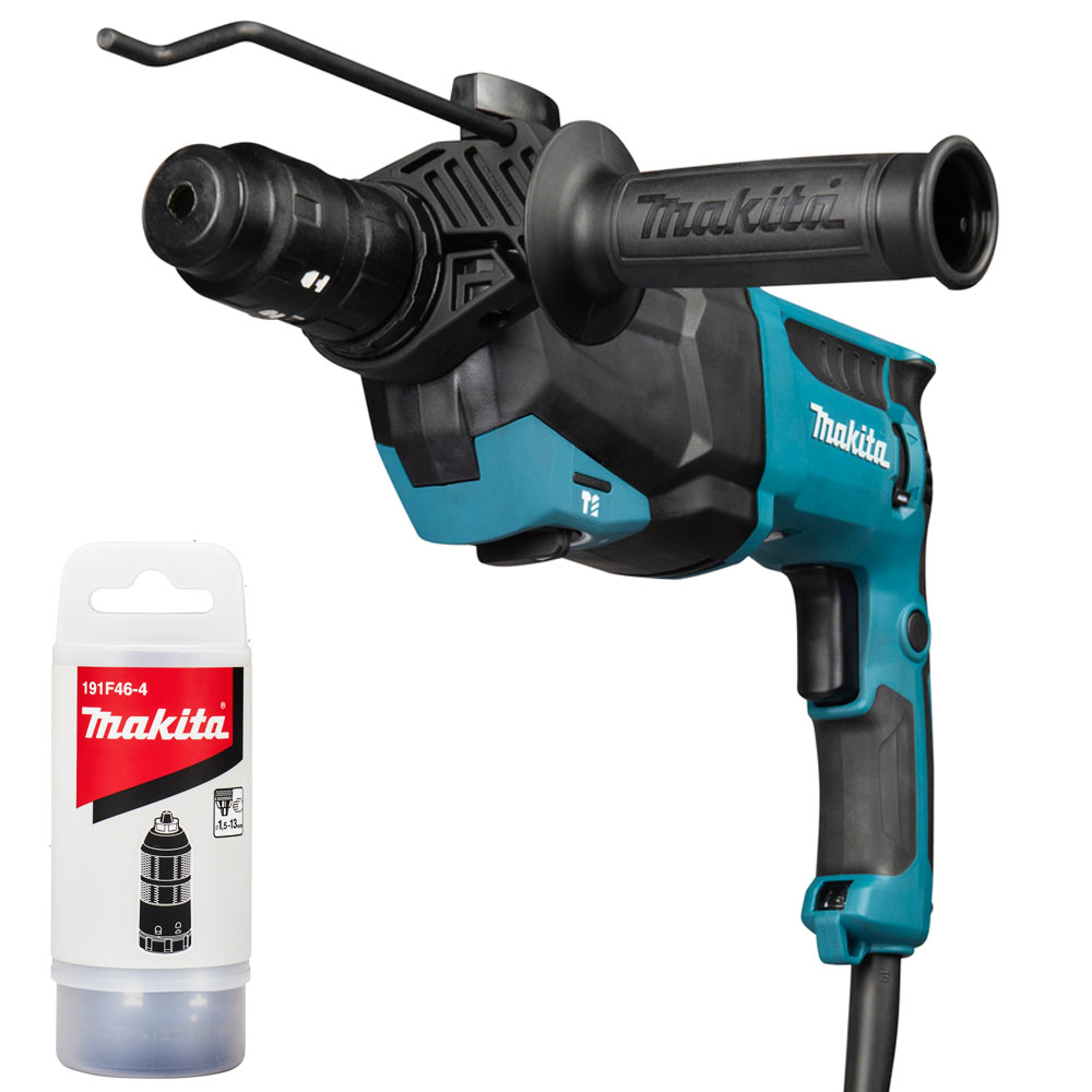 Перфоратор MAKITA HR2670FT, 800 Вт, 3.0 Дж, БЗП, SDS-plus - 3