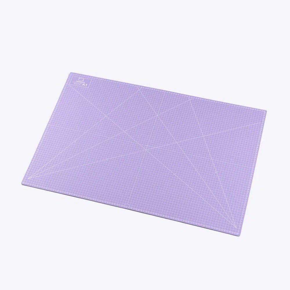 Коврик для резки "Малевичъ", А1, трёхслойный, сиреневый